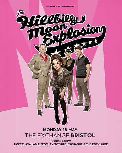 The Hillbilly Moon Explosion at Exchange