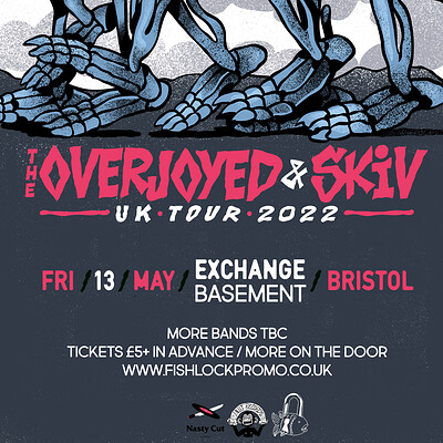 The Overjoyed / Skiv at Exchange