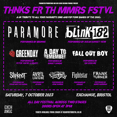 Thnks Fr Th Mmrs Festival at Exchange
