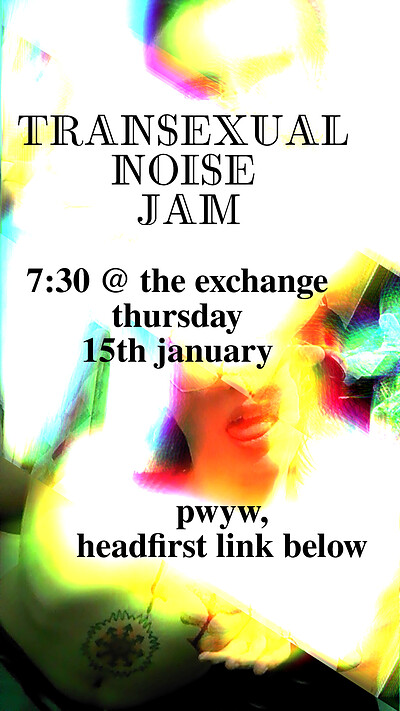 TRANSEXUAL NOISE JAM at Exchange