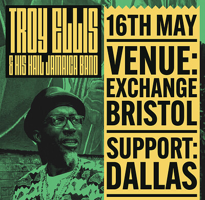 Troy Ellis & His Hail Jamaica Band at Exchange
