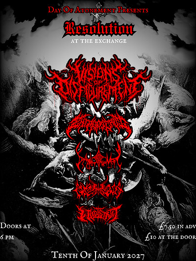 Visions Of Disfigurement at Exchange