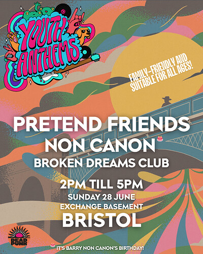 Pretend Friends at Exchange