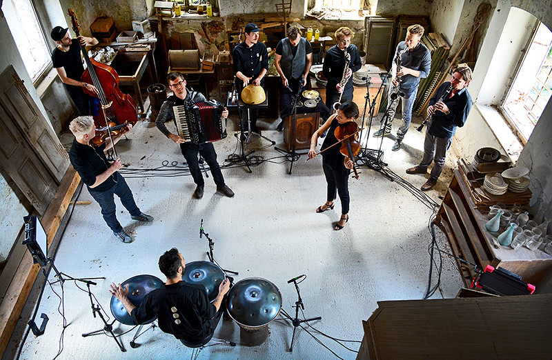 Manu Delago Ensemble at Fiddlers