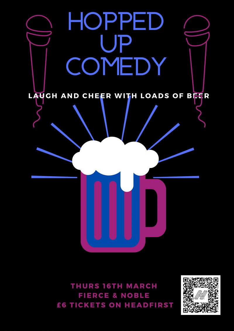 Hopped Up Comedy at Fierce and Noble