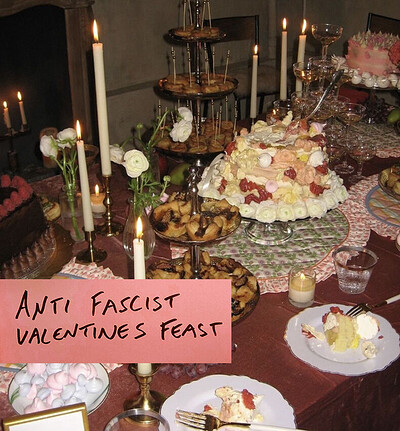 Anti- Fascist Valentines Feast at Fishponds old library