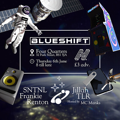 Blueshift - DnB&Jungle at Four Quarters