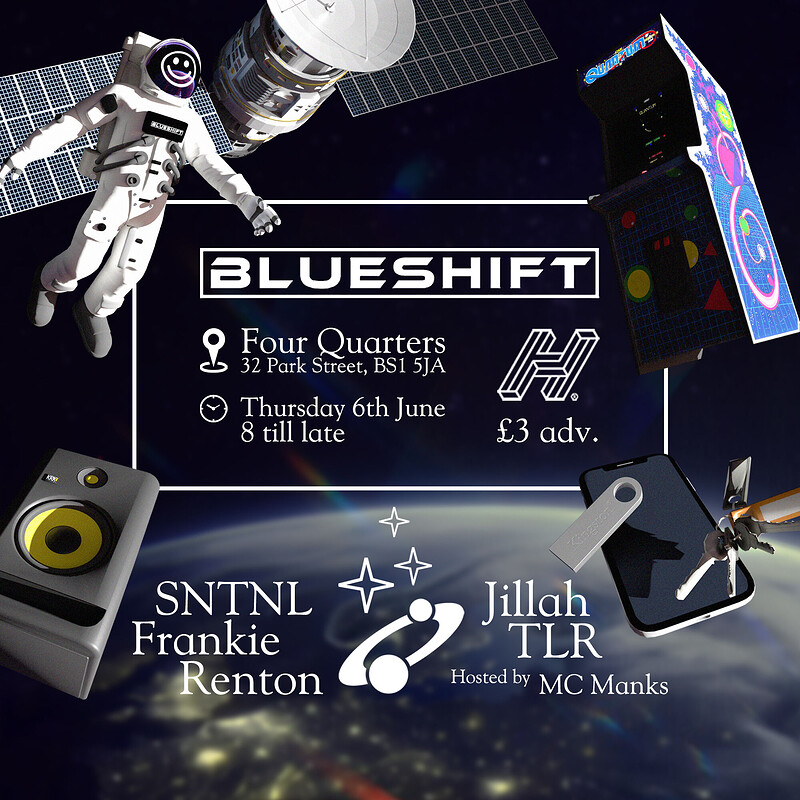 Blueshift - DnB&Jungle at Four Quarters
