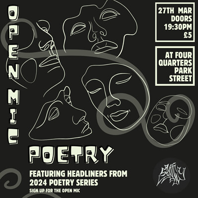 Poetry + Open Mic at Four Quarters