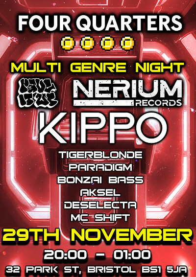Rave It Up X Nerium Records: Kippo at Four Quarters