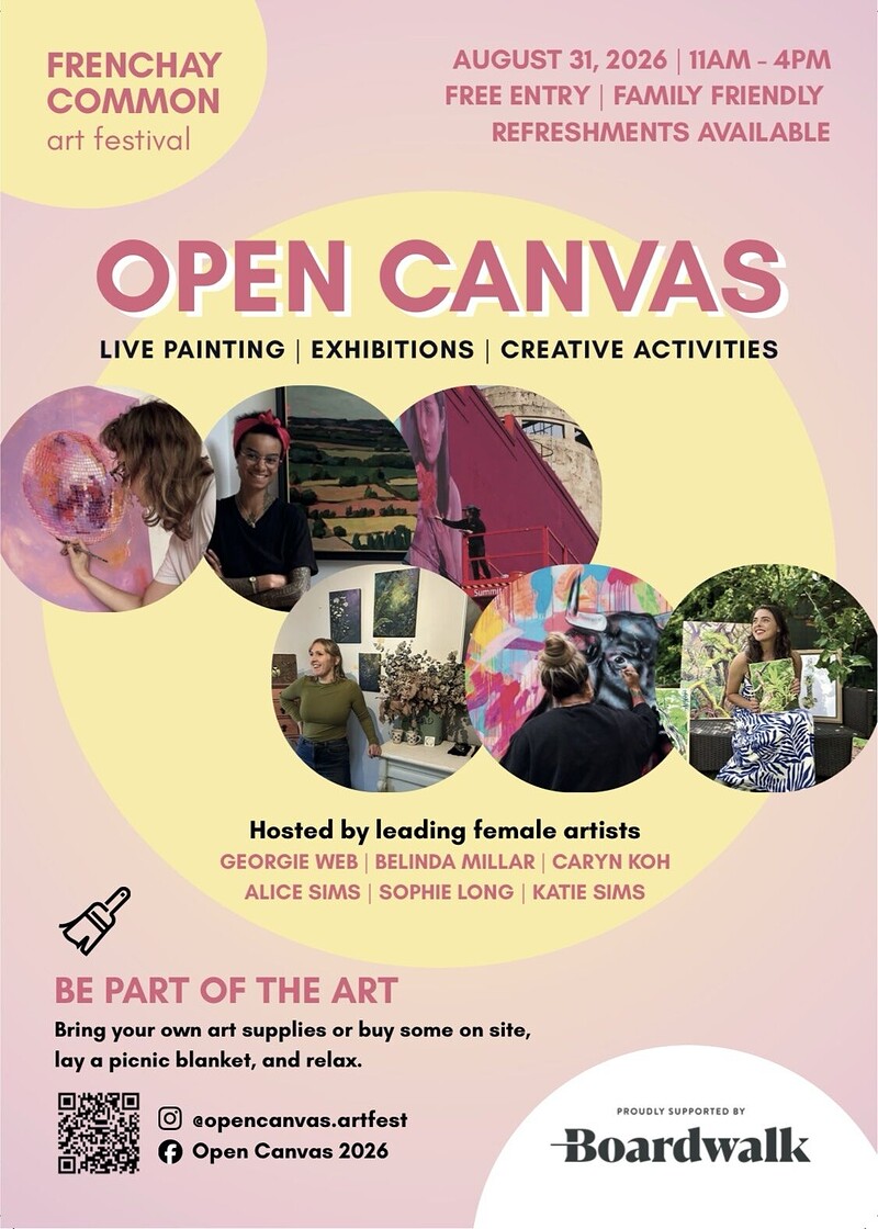 Open Canvas Art Festival at Frenchay Common
