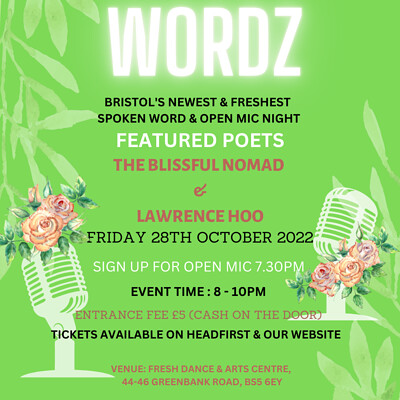 WORDZ at FRESH DANCE & ARTS CENTRE
