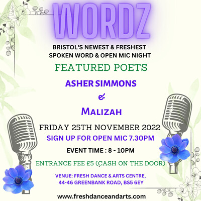 WORDZ at Fresh Dance & Arts Centre