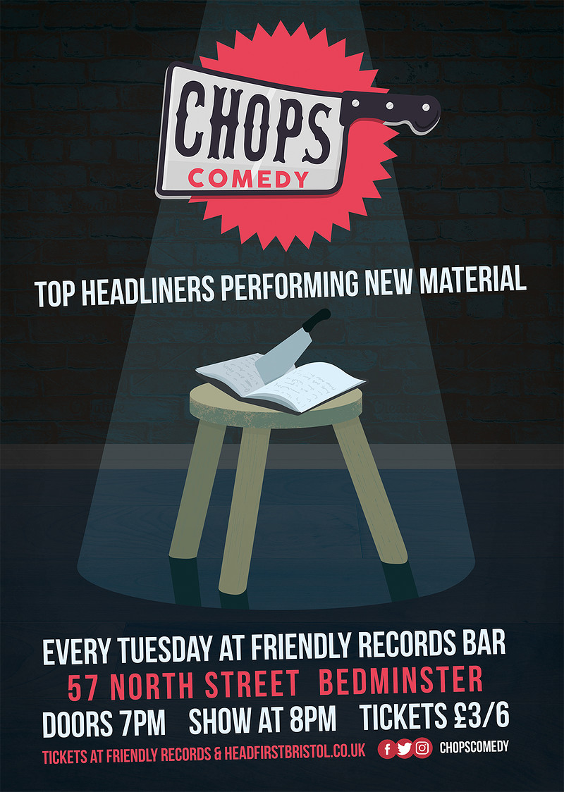 Chops Comedy at Friendly Records Bar