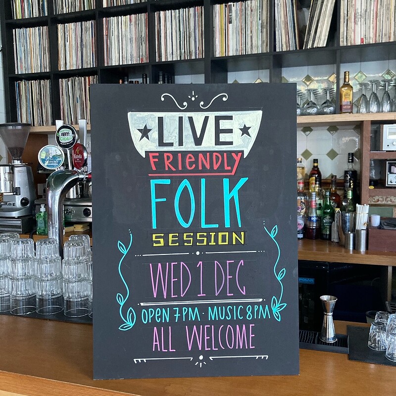 all welcome at Friendly Records