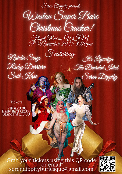 Weston Super Bare - Christmas Cracker at Front Room Weston Super Mare