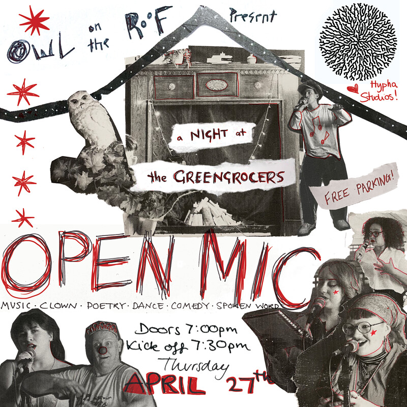 A Night at the Greengrocers - An Open Mic Night at Fruit and Veg - Broadwalk Shopping Centre