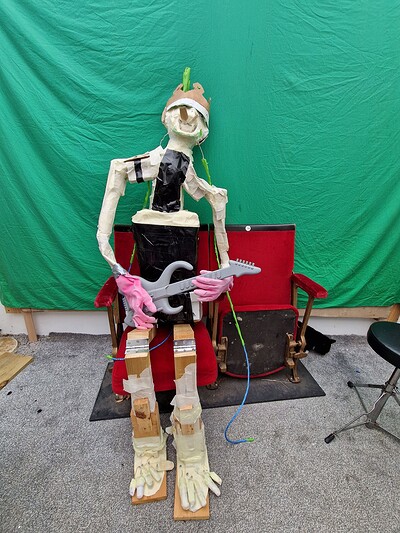 Cardboard, Puppets and Punks II at Garage Art Space, next to 2 Queen's Drive BS7 8JR