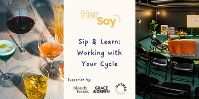 HerSay Sip & Learn: Working With Your Cycle at Gather Round, Brunswick Square