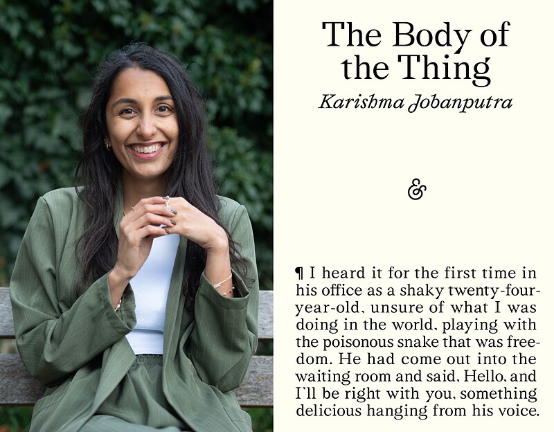 Karishma Jobanputra at Gloucester Road Books