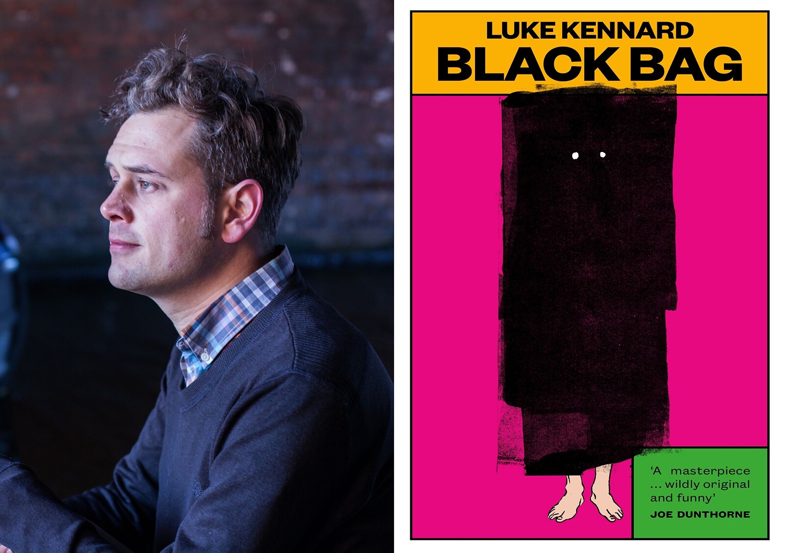 Luke Kennard: Black Bag at Gloucester Road Books
