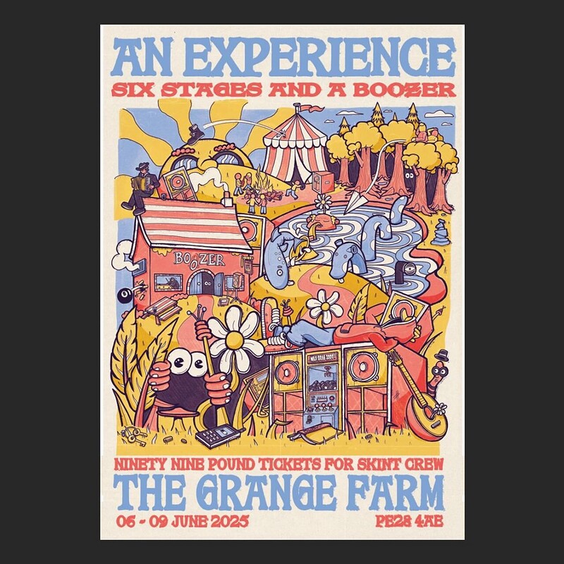 AnExperience Festival  6-9 June at grange farm (PE28 2PH)