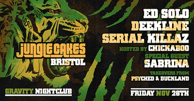 Jungle Cakes: Bristol at Gravity, Clifton Triangle