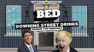BED: Downing Street Drinks at Gravity