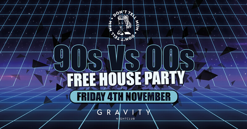 Bristol Free Rave: 90's Vs 00's at Gravity