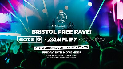 DTM • DNB FREE RAVE • Sota B2B Amplify w/ Charta at Gravity
