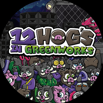 12 Hogs in Greenworks at Green Works