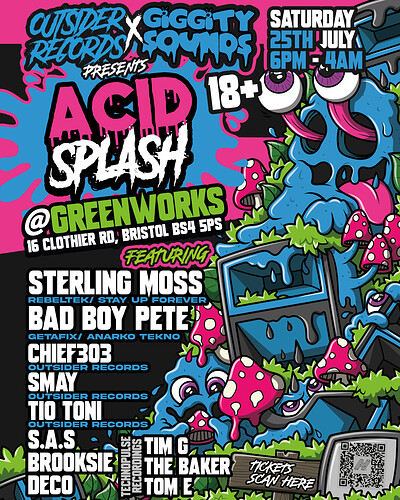 ACIDSPLASH at Green Works