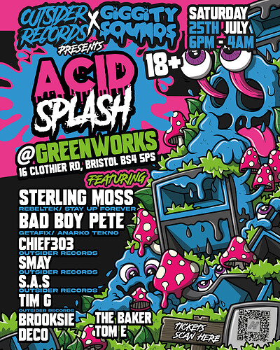 ACIDSPLASH at Green Works