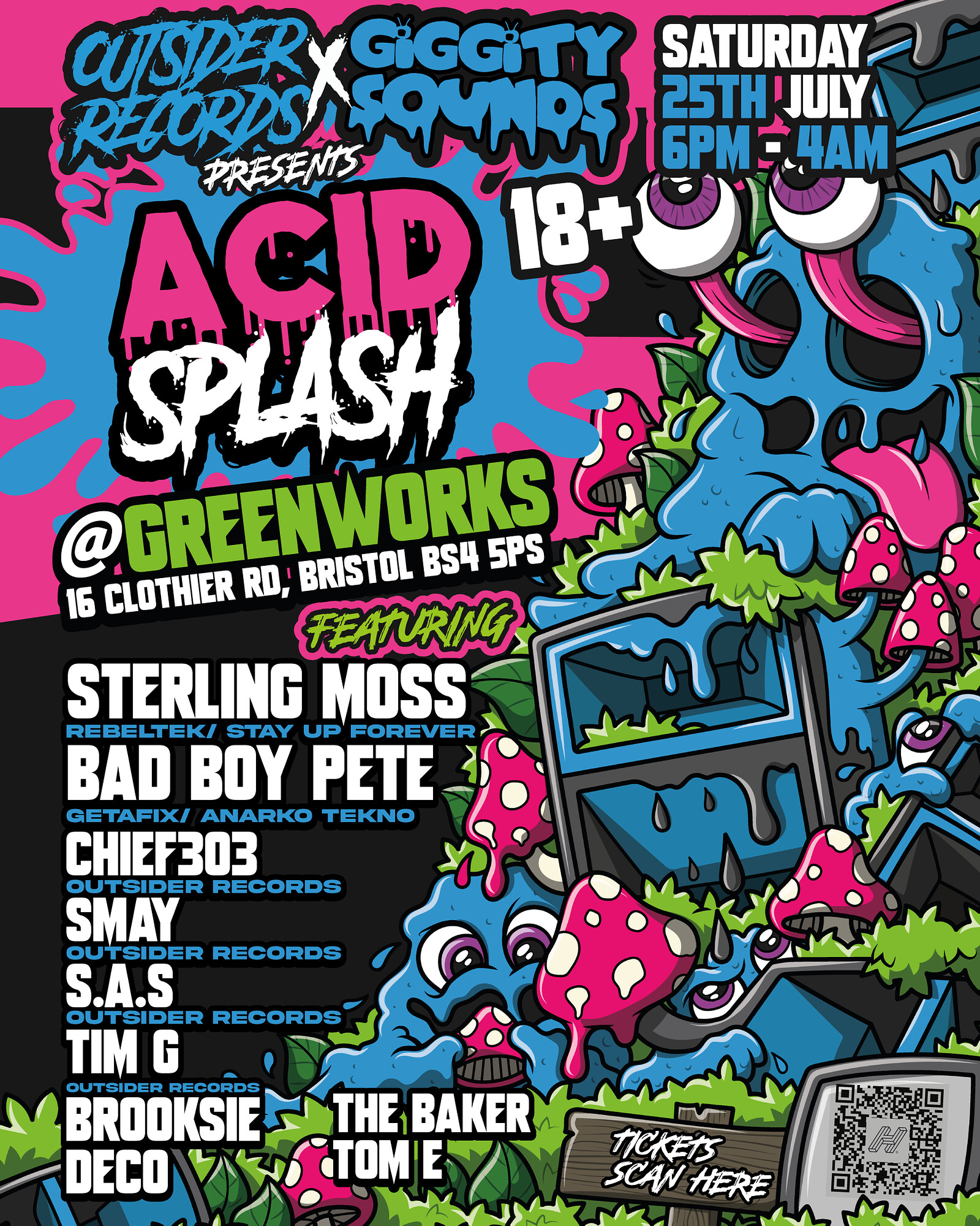 ACIDSPLASH at Green Works