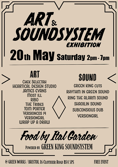 Art & Soundsystem Exhibition at Green Works