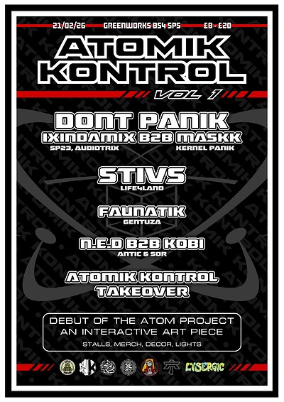 Atomik Kontrol Vol.1 at Green Works