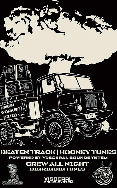 Beaten Track X Hooney Tunes All night at Green Works