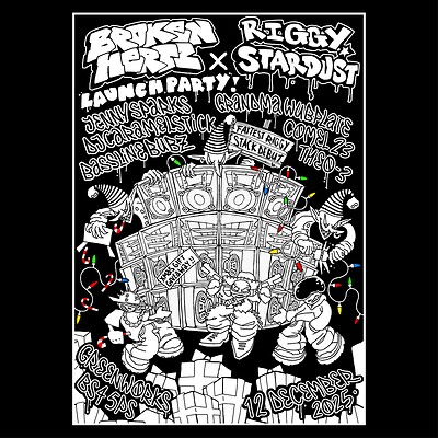 BROKEN HERTZ LAUNCH x RIGGY STARDUST: Jenny Sparks + Support at Green Works