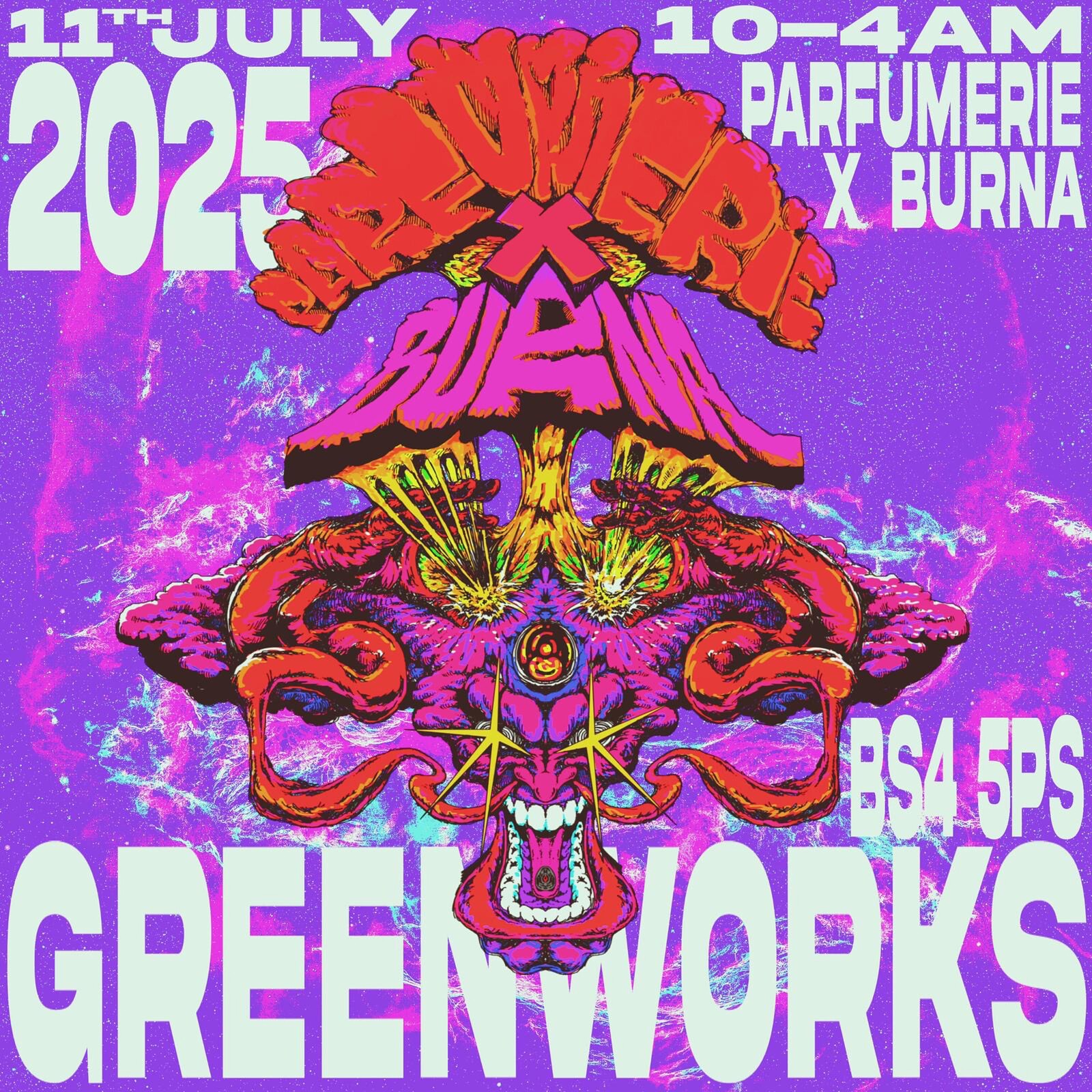 BURNA X PARFUMERIE at Green Works