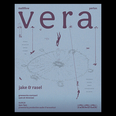 Commuters Open Air w/ Vera  + Jake & Rasel at Green Works