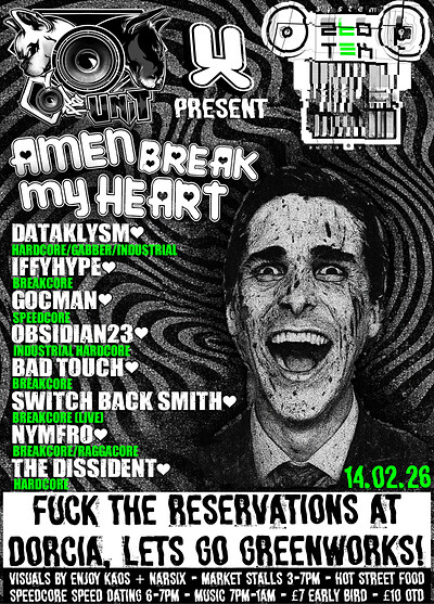 Core Unit x ZŁOtEk.6tEm: Amen Break My Heart at Green Works