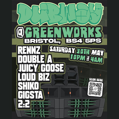 DUBWAY - BACK IN ACTION at Green Works