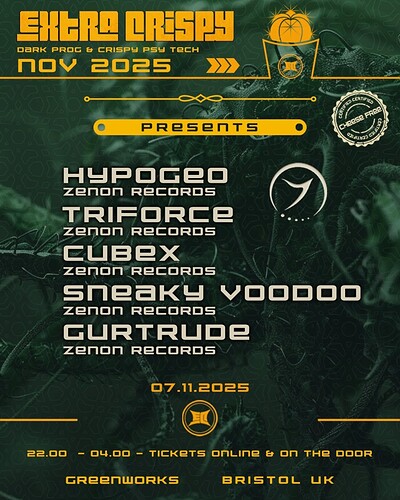 Extra Crispy Vol 4 Feat Zenon Recs at Green Works