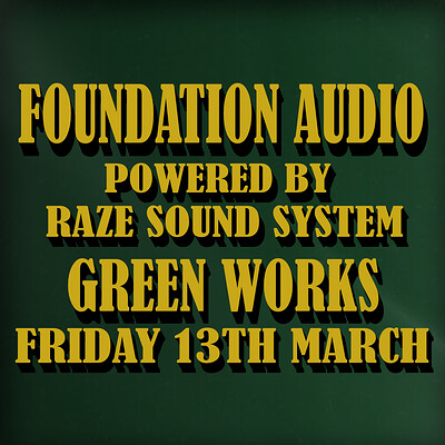 Foundation Audio Powered by Raze Sound System at Green Works