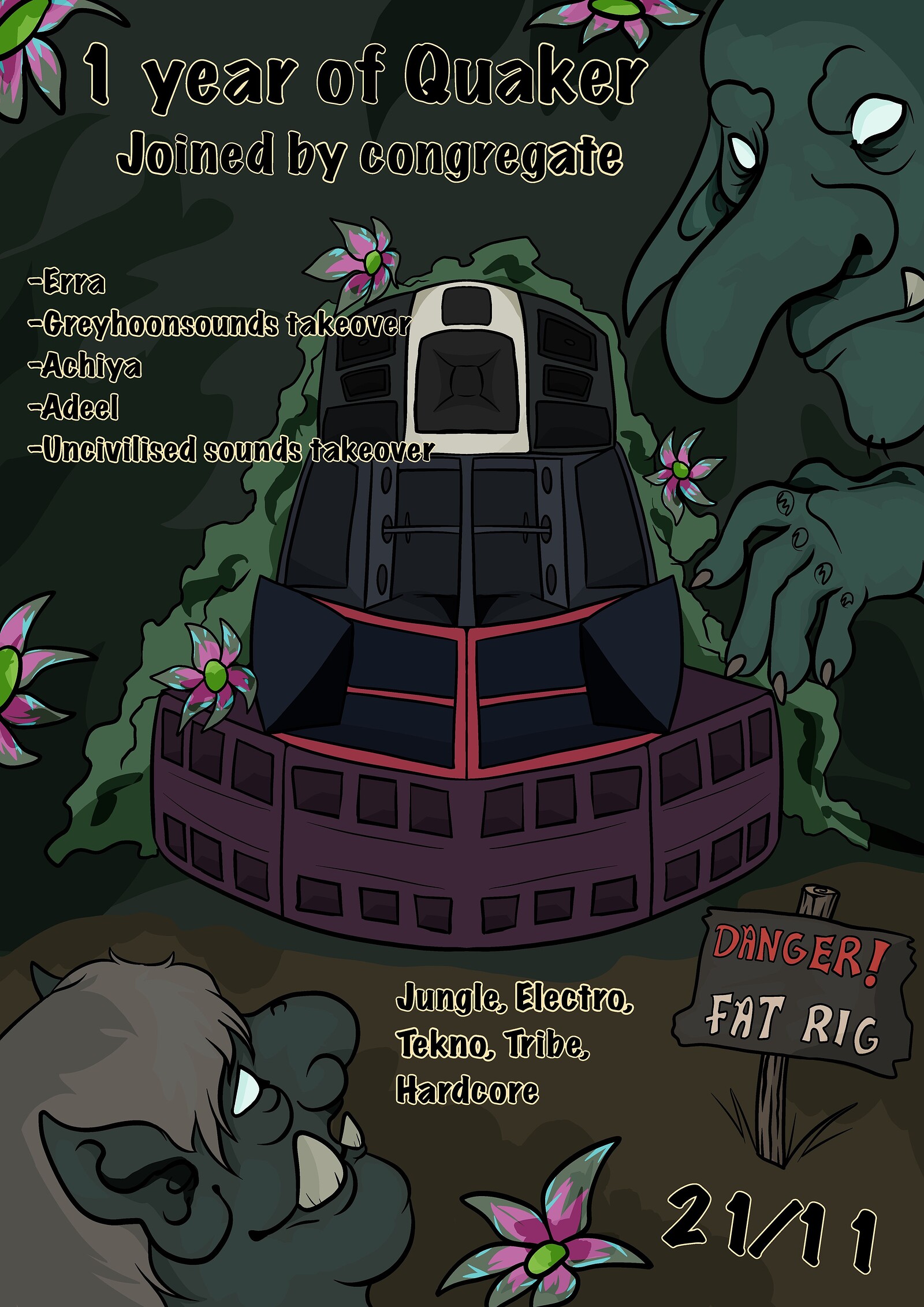 Quaker Audio X Congregate Sounds: 1 year of Quaker Audio at Green Works