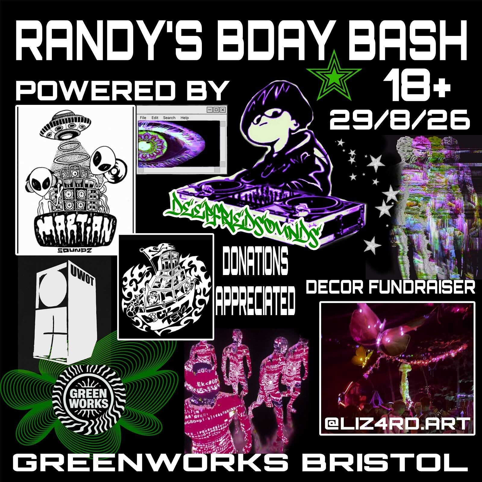 RANDYS BDAY BASH at Green Works