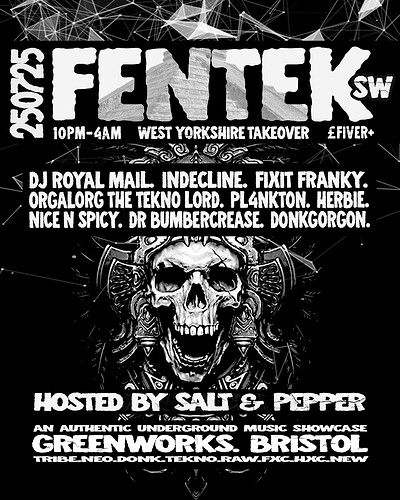 Salt & Pepper Present: FENTEK at Green Works