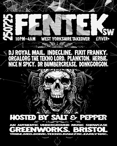 Salt & Pepper Present: FENTEK at Green Works