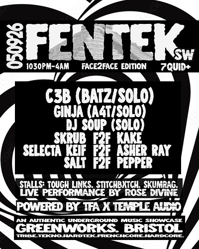 Salt & Peppers FENTEK SW #4: C3B. GINJA & More at Green Works