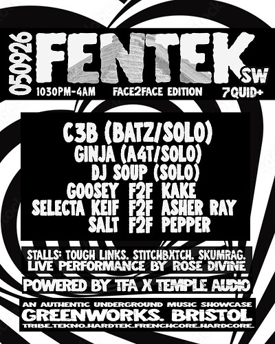 Salt & Peppers FENTEK SW #4: C3B. GINJA & More at Green Works